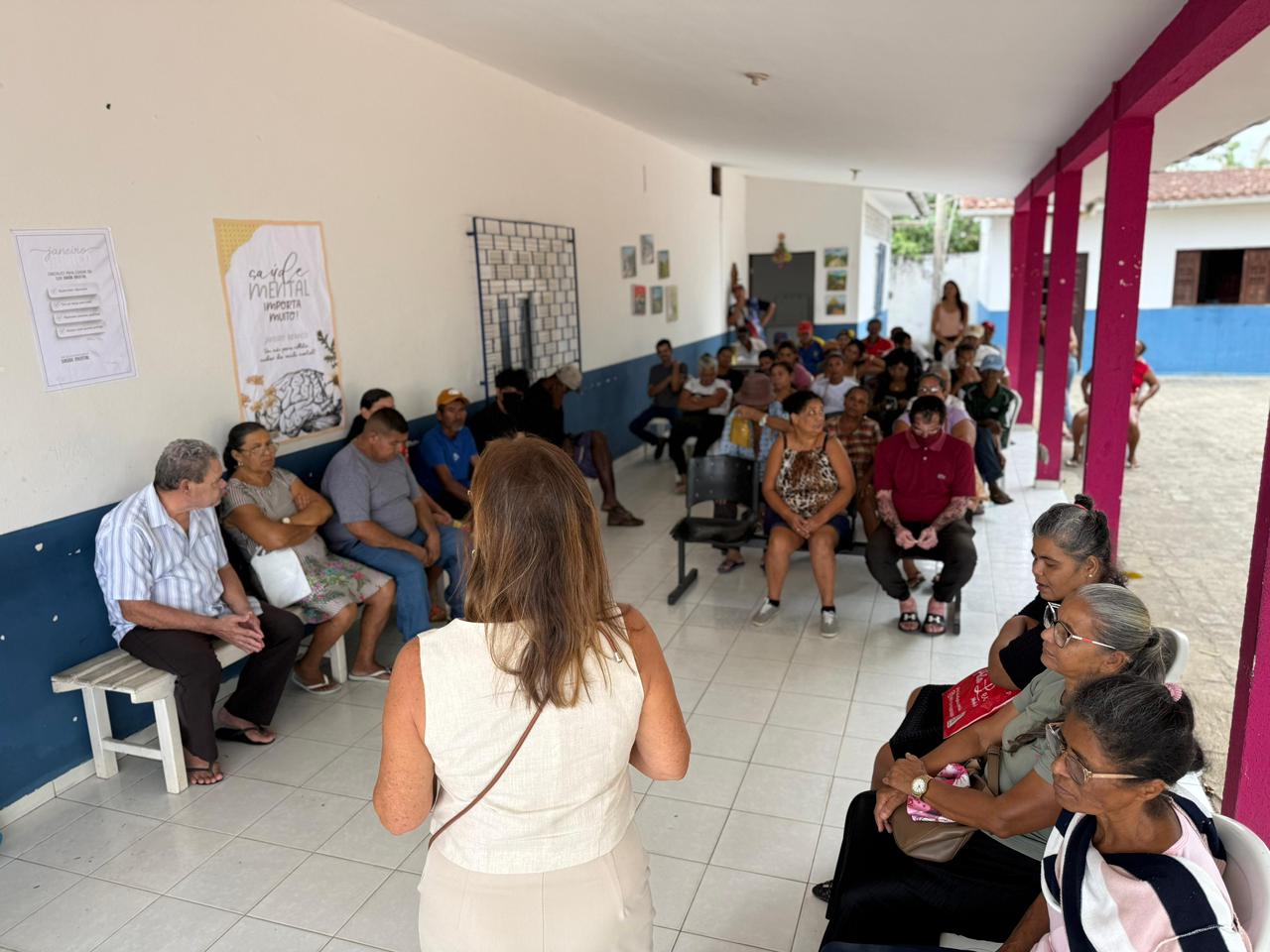 CAPS reforça a importância da saúde mental durante ação do Janeiro Branco em Atalaia